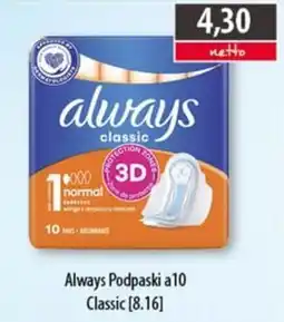 DUO-TES Always Podpaski a10 Classic oferta