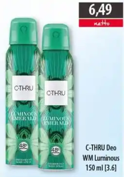 DUO-TES C-THRU Deo WM Luminous oferta
