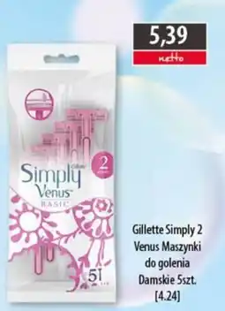 DUO-TES Gillette Simply Venus Maszynki do golenia Damskie oferta