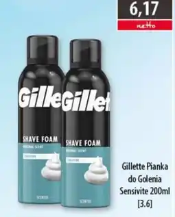 DUO-TES Gillette Pianka do Golenia Sensivite oferta