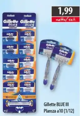 DUO-TES Gillette BLUE III oferta