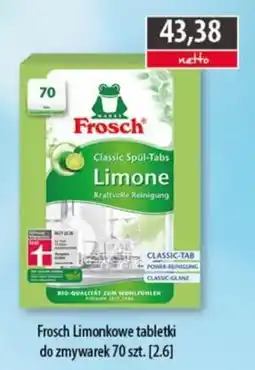 DUO-TES Frosch Limonkowe tabletki do zmywarek oferta