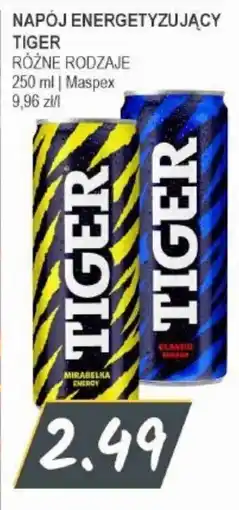 Słoneczko Napój Energetyzujący Tiger oferta