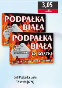 DUO-TES Grill Podpałka Biała oferta