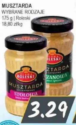 Słoneczko Musztarda Delikatesowa Stołowa Róleski oferta