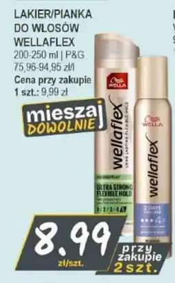 Słoneczko Lakier/Pianka do Włosów WellaFlex oferta
