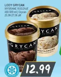 Słoneczko Lody Grycan oferta