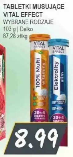 Słoneczko Tabletki musujące Vital Effect oferta