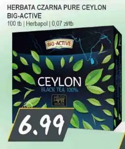 Słoneczko Herbata Czarna Pure Ceylon Big-Active oferta