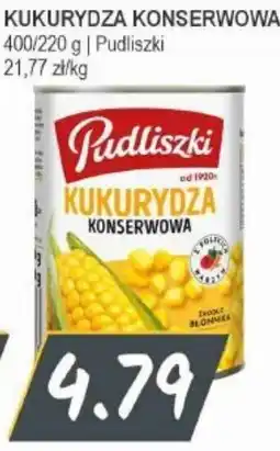 Słoneczko Kukurydza Konserwowana Pudliszki oferta