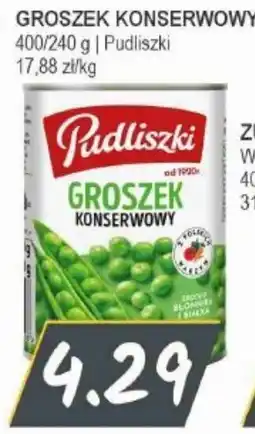 Słoneczko Groszek Konserwowy Pudliszki oferta