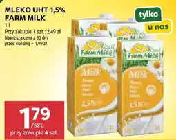 Stokrotka MLEKO UHT 1,5% FARM MILK oferta