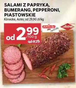 Stokrotka Salami z papryką, bumerang, pepperoni, piastowskie Könecke, Astro oferta