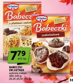 Groszek Babeczki Dr. Oetker oferta