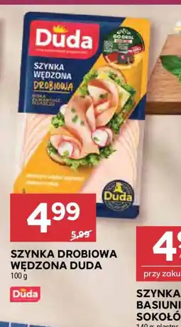 Stokrotka Szynka drobiowa wędzona Duda oferta