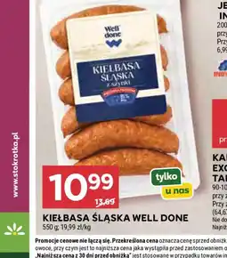 Stokrotka Kiełbasa Śląska Well Done oferta