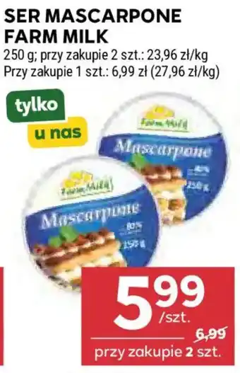 Stokrotka Ser Mascarpone Farm Milk oferta