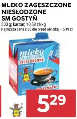 Stokrotka Mleko Zagęszczone Niesłodzone SM Gostyń oferta