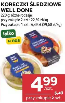Stokrotka Koreczki Śledziowe Well Done oferta