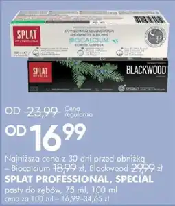 SuperPharm SPLAT PROFESSIONAL, SPECIAL pasty do zębów oferta