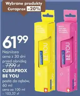 SuperPharm Curaprox BE YOU pasta do zębów oferta