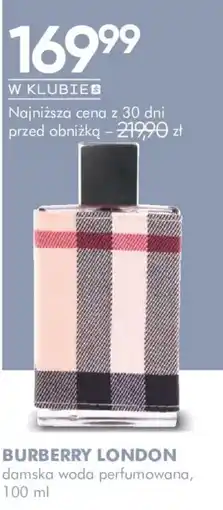 SuperPharm Burberry London damska woda perfumowana oferta