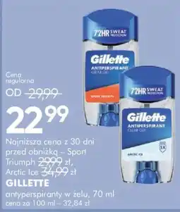 SuperPharm Gillette antyperspiranty w żelu oferta