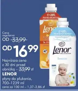 SuperPharm LENOR płyny do płukania oferta