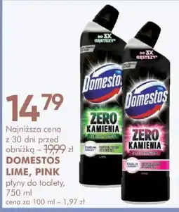 SuperPharm Płyny do toalety Domestos Lime, Pink oferta