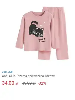 Smyk Cool Club, Piżama dziewczęca, różowa oferta