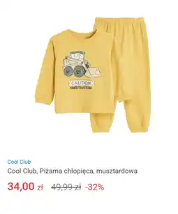 Smyk Cool Club, Piżama chłopięca, musztardowa oferta