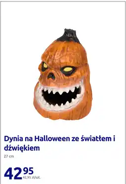 Action Dynia na Halloween ze światłem i dźwiękiem oferta