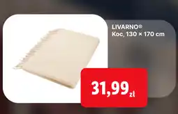 Lidl LIVARNO Koc, 130 × 170 cm oferta