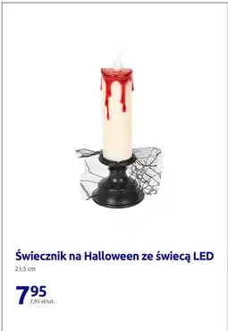 Action Świecznik na Halloween ze świecą LED oferta
