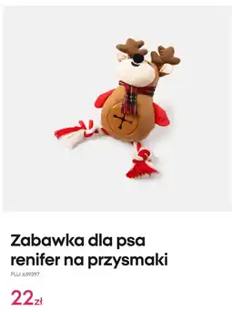 Pepco Zabawka dla psa renifer na przysmaki oferta