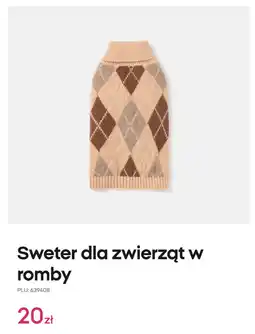 Pepco Sweter dla zwierząt w romby oferta
