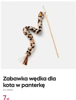 Pepco Zabawka wędka dla kota w panterkę oferta