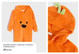 Sinsay Ocieplana piżama z kapturem i motywem halloweenowym oferta