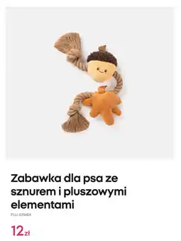 Pepco Zabawka dla psa ze sznurem i pluszowymi elementami oferta