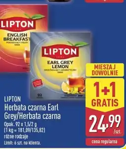 ALDI Herbata czarna Earl Grey oferta