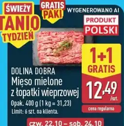 ALDI Mięso mielone z łopatki wieprzowej oferta