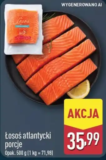 Łosoś atlantycki porcje