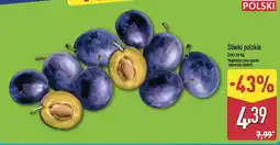 ALDI Śliwki polskie oferta