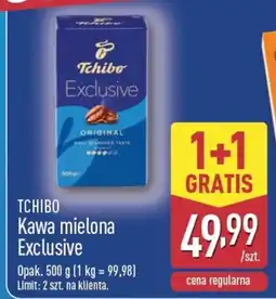 ALDI Kawa mielona Tchibo Exclusive oferta