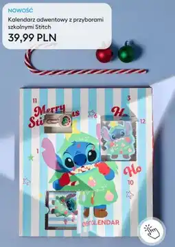 Sinsay Kalendarz adwentowy z przyborami szkolnymi Stitch oferta