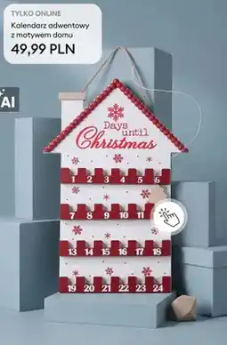 Sinsay Kalendarz adwentowy z motywem domu oferta