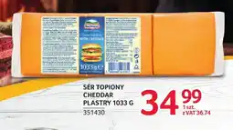 Selgros Ser topiony cheddar plastry Hochland oferta