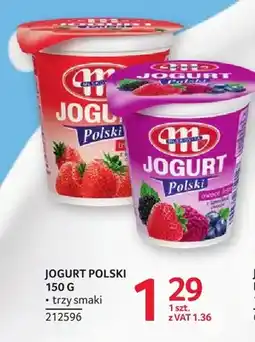 Selgros Jogurt Polski truskawkowy Mlekovita oferta