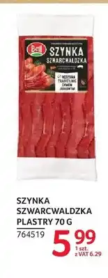 Selgros Szynka szwarcwaldzka w plastrach Bell oferta