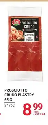 Selgros Prosciutto crudo w plastrach Bell oferta